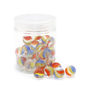 Cat’s Eye Marble – Colorful Three-Petal Glass Balls for Decoration and Play