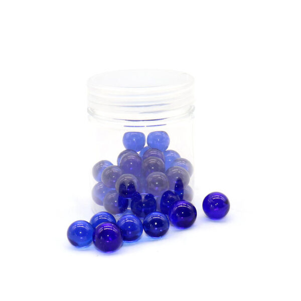 Cobalt Blue Glass Marbles – Deep Color Decorative Balls for Crafts and More