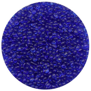 Cobalt Blue Small Glass Beads for Pools and Decoration
