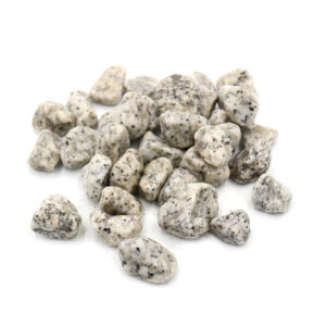 Tumbled Salt and Pepper Pebbles for Landscaping & Decoration