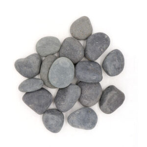 Natural Black Pebbles – Smooth Stones for Landscaping